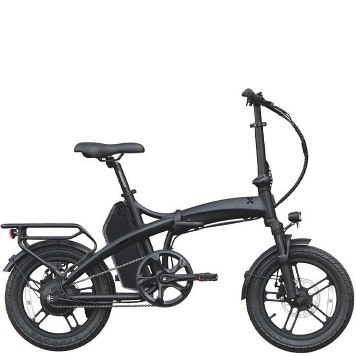 2025 퀄리 엑스트론 프로 미니 48V 500W 20AH 유압브레이크 대용량 배터리 16인치 전동 전기자전거