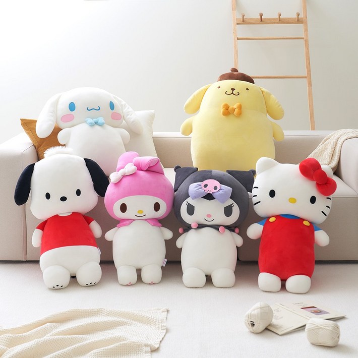 데이니즈 산리오 모찌 대형 바디필로우 캐릭터 목베개 대형쿠션, 캐릭터선택시나모롤