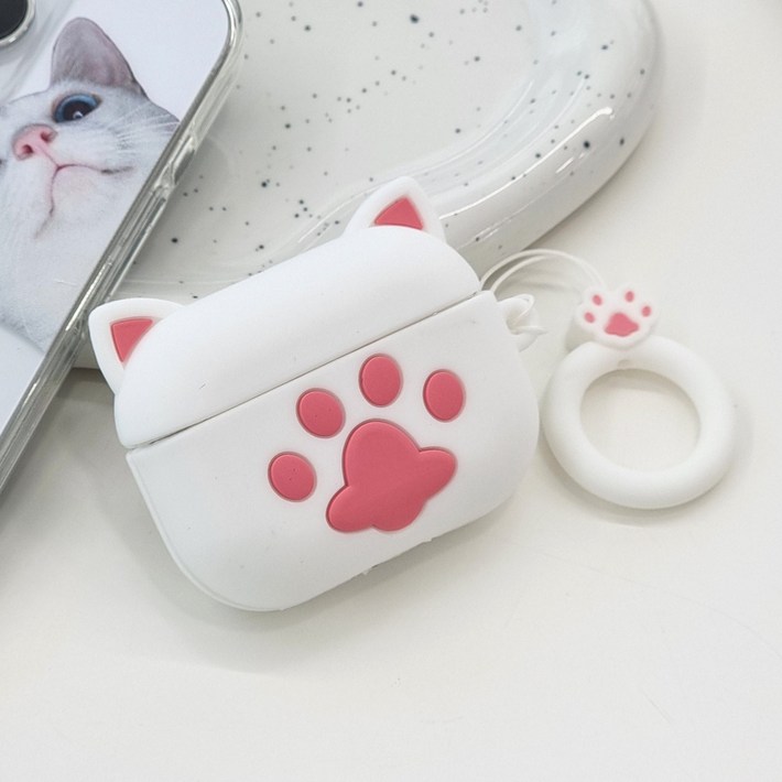영스피플 고양이 발바닥 에어팟 케이스 1 2 3 프로2 귀여운 실리콘 젤리 보호 커버 영스피플 고양이 발바닥 에어팟 케이스 1 2 3 프로2 귀여운 실리콘 젤리 보호 커버