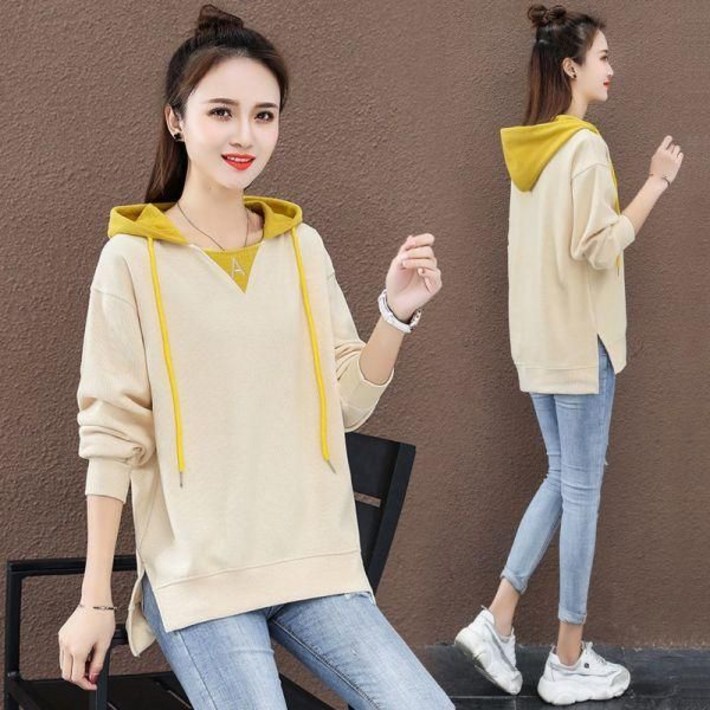 C.ONLIE SHOP여성 후드티 맨투맨 긴팔티셔츠 빅사이즈 가을 scw01 후드티 후드집업 가디건
