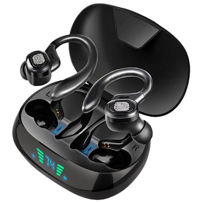 Cosy 삼성 갤럭시 S25S24S23S22S21S20S10 추천 스포츠 방수 귀걸이형 완전무선 블루투스 이어폰