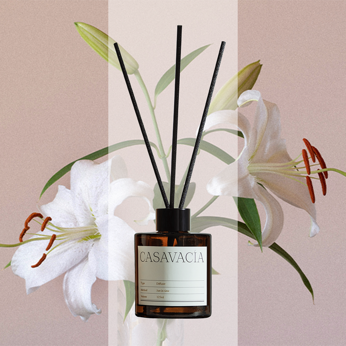 카사바시아 집 카페 매장 디퓨저 방향제, 1개, 125ml, 아시아