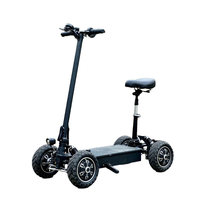 전기 4륜 스쿠터 접이식 전동 추천 전기스쿠터 4륜스쿠터 어르신스쿠터 전기4륜스쿠터, E9 블랙 팔걸이 의자판 이중구동 1000W 모터 , 48V