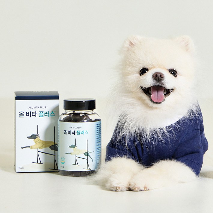 펫초이스 올 비타 플러스 강아지 종합 영양제, 2개, 종합영양제, 60정