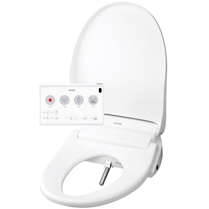 노비타 컴팩트 자석 탈부착 리모컨 위생비데 SH660시리즈, 자동무브세정, 고객직접설치