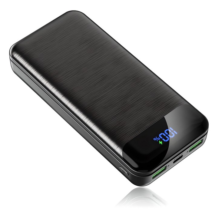 KLIFE 고속충전 대용량 보조배터리 20000mAh PD 22.5W QC3.0 잔량표시
