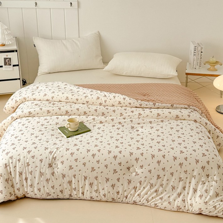 수스존 3D 극세사 봄 가을 겨울 양면 차렵이불 팝잇이불