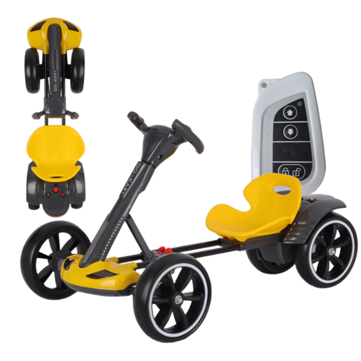 픽고잉PickGoing 리모컨 접이식 씽씽 고카트 1인용 전동차 리모콘 소형 카트 전동 루지 폴딩 드리프트 성인 접이식카트 경주 야외용 공원 레이싱카