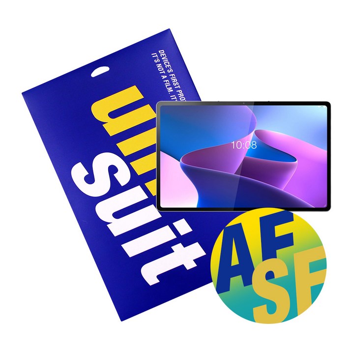 유니슈트 레노버 탭 P12 프로 OLED 올레포빅 클리어 1매후면 서피스 슈트 2매UT220462, 단일상품