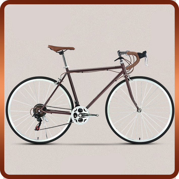프리롤 빈티지 로드자전거 700C 21단 변속 바이크 사이클 싸이클 레트로 감성 디자인