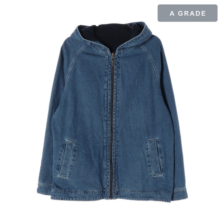 TITICACA 티티카카 데님 후드 집업 재킷 MANXL