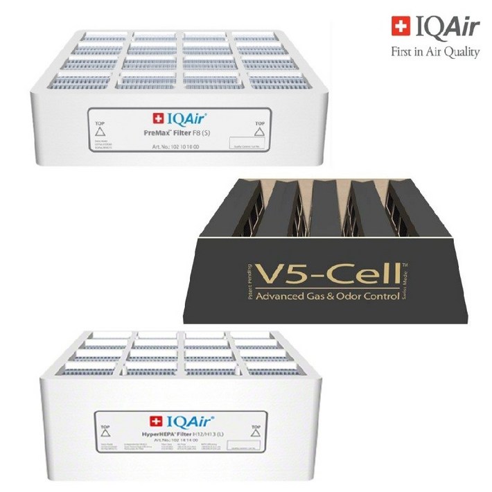 정품 아이큐에어 필터 프리맥스 V5Cell 하이퍼 아이큐에어 전용 공기청정기 필터 HP100 HP150 HP250, 1개, 하이퍼헤파