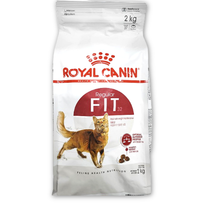 로얄캐닌 캣 고양이 피트 2kg 휘트 체형 체중 관리 사료, 2kg, 1개, 닭