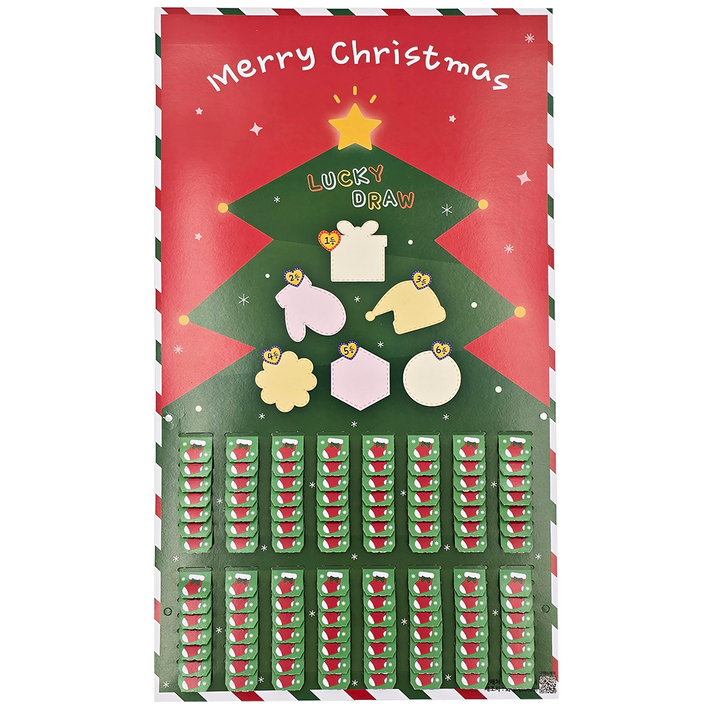 크리스마스 트리 뽑기판 화성어드벤처