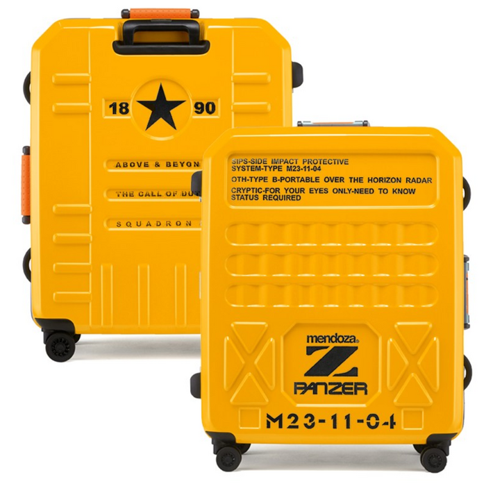 멘도자 펜저 22인치 튼튼한 폴리카보네이트 캐리어 대형 연예인 여행가방