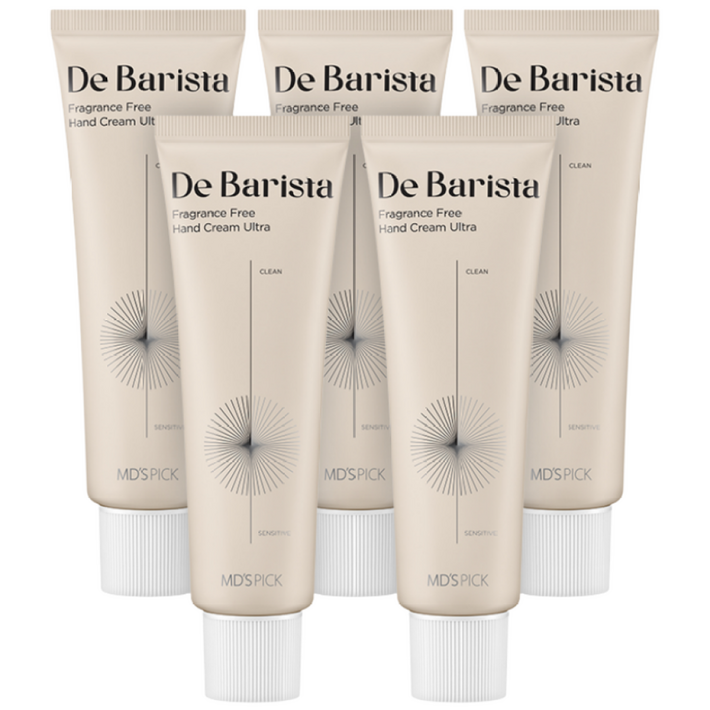 엠디스픽 드바리스타 핸드크림 울트라 무향, 50g, 5개