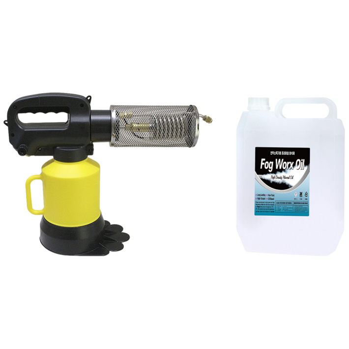 터보 연막 소독기  포그웍스오일 해충퇴치 살충 연막기 소독용 분사 연막기