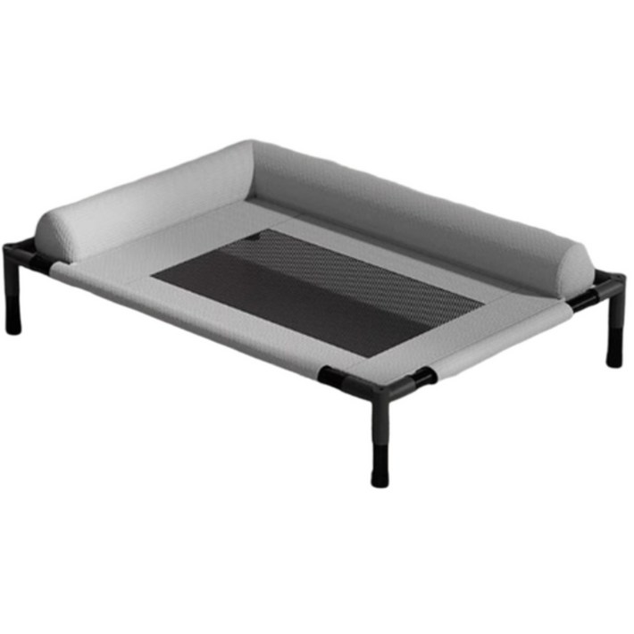 가온라이프 애견 매쉬 침대 해먹 매쉬텐트, 1개, 그레이