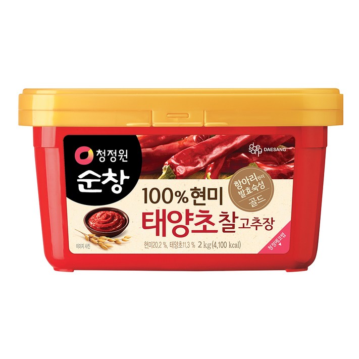 청정원순창 100 현미 태양초 찰고추장 청정원순창 100 현미 태양초 찰고추장