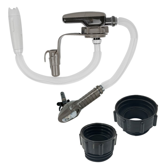 월드크린 고신 말통 레버형 자바라 오일 기름 펌프  어댑터 2종