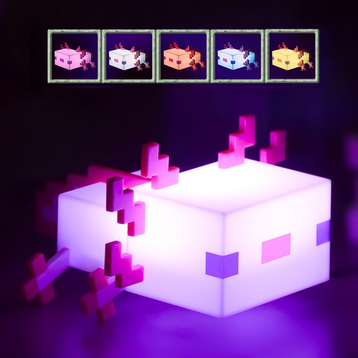 블레오 아홀로틀 우파루파 도롱뇽 무드등