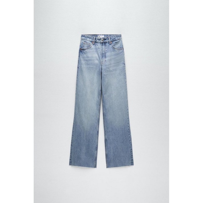 자라 ZARA 청바지 바지 봄가을 신상 여성 하이웨이스트 6045023 406 6045023 트렌드존