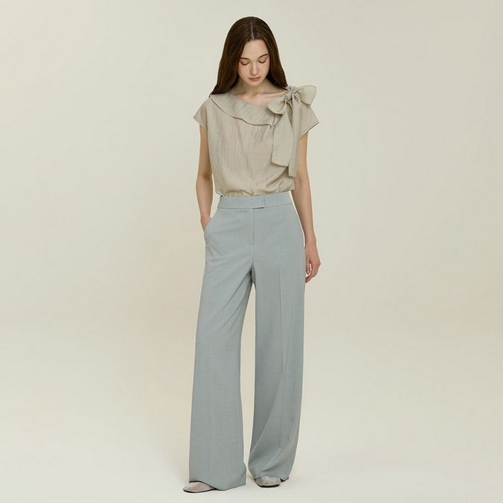 잇미샤 25 SS 노턱 와이드 팬츠 ITP5ZPT820 682193