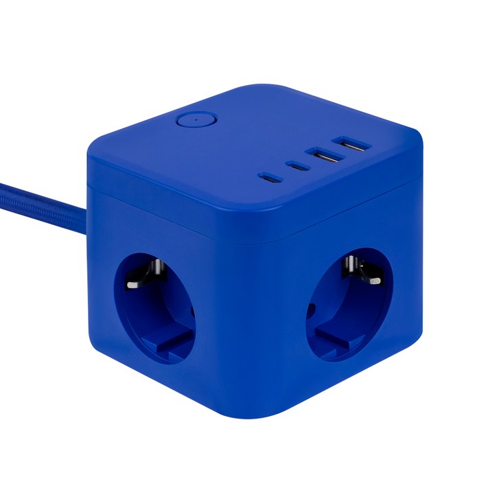 라이프썸 큐브 멀티탭 4포트 USB C타입 1.8m LFSHA53 4종 택1