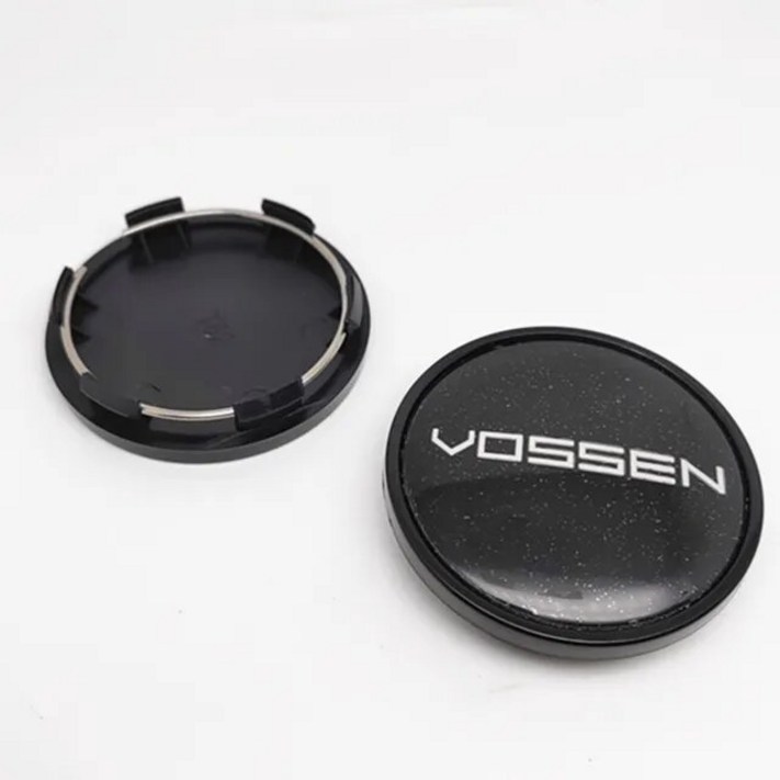 자동차 휠캡  Vossen 휠 캡 커버 림 센터 허브 엠블럼 스타일링 액세서리 62mm 58mm 4 개