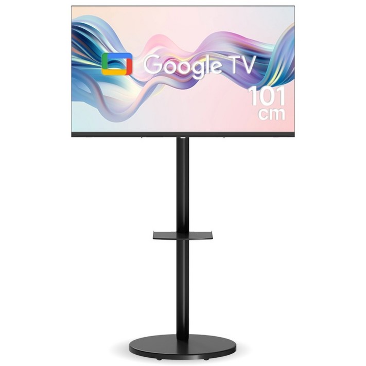 위드라이프 스마트 40인치 삼탠바이미TV 무빙라이프세트 구글 1등급 이동식티비 안드로이드, 101cm40인치, WLTSTB2블랙, 스탠드형, 고객직접설치