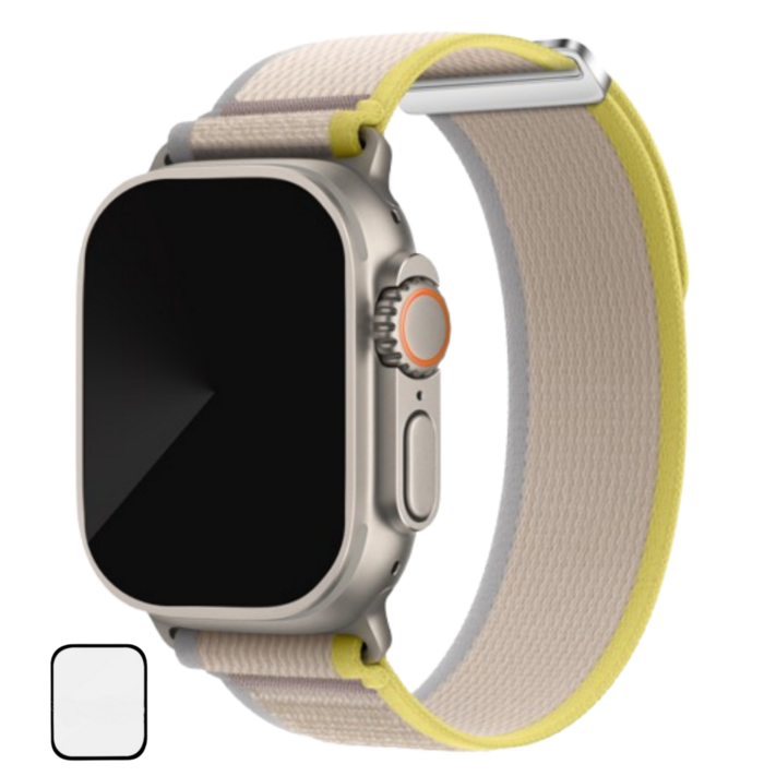 NUBASE 애플워치 9 호환 스포츠루프 울트라스트랩 트레일루프