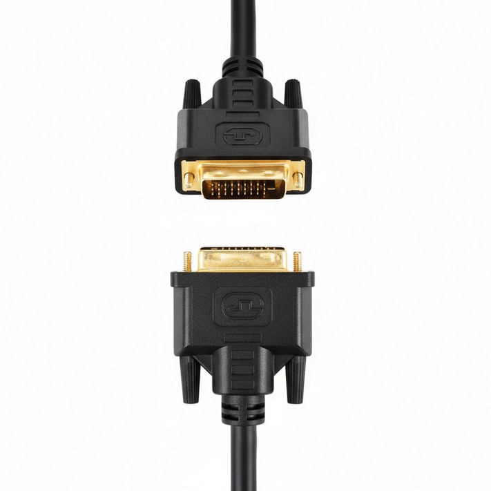 케이블나라 최고급형DVIDVI 듀얼링크 케이블1.2M2M3M5M10M노이즈필터금도금잭