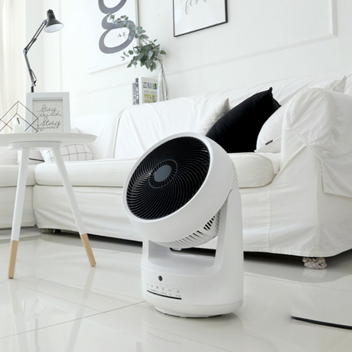보국 전기온풍기 난방기 가정용 미니 써큘레이터겸용, BKH1587PB 화이트