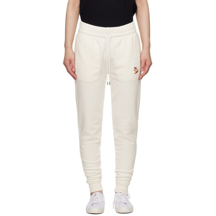 백화점출고 메종키츠네 메종 키츠네 여성 오프 칠랙스 폭스 조거 팬츠 IU01308KM1