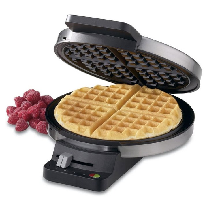 쿠진아트 라운드 클래식 와플메이커 와플기계 WMR-CA / Cuisinart, Round Classic Waffle Maker Silver