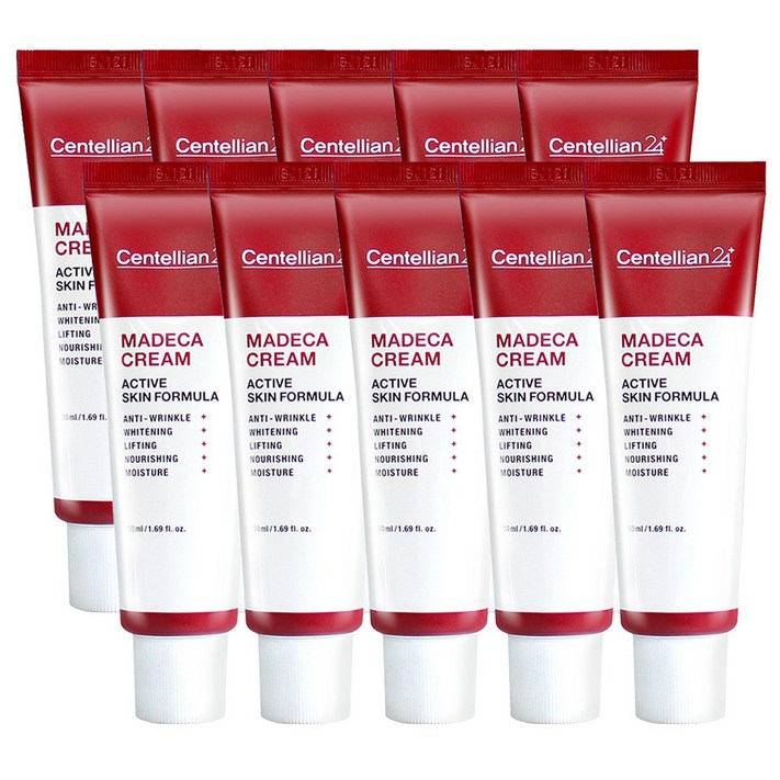 센텔리안24 마데카 크림 액티브 스킨 포뮬러, 10개, 50ml
