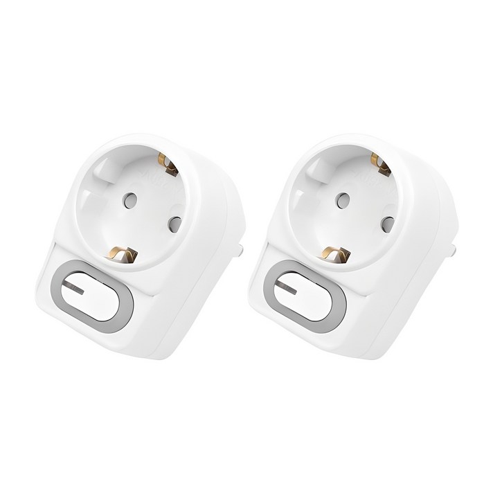 에코파워탭 절전형 LED L자 멀티탭 1구, 화이트, 2개 에코파워탭 절전형 LED L자 멀티탭 1구, 화이트, 2개