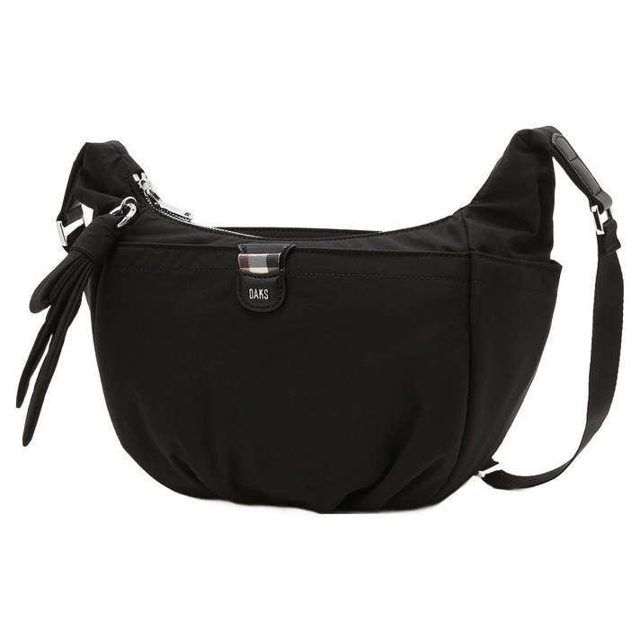닥스 악세서리 라이트 버킹엄 나일론 크로스백 DCBA6E851BK