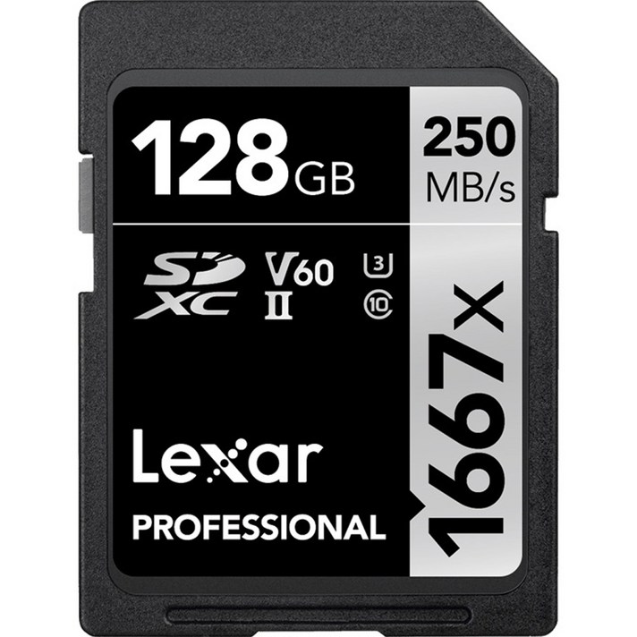 렉사 SDXC 1667배속 UHS2 카드 LSD128CB1667
