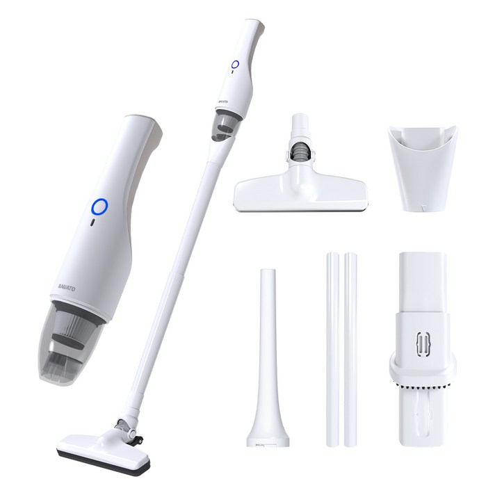 바우아토 프로제트 DC 모터 다용도 미니 무선 핸디 청소기