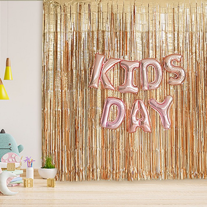 파티해 KIDS DAY 은박풍선 커튼 세트