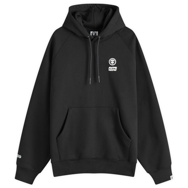 AAPE 바이 A 배딩 에이프 AAPE 나우 카모 배지 후드티 블랙 AAPE 바이 A 배딩 에이프 AAPE 나우 카모 배지 후드티 블랙