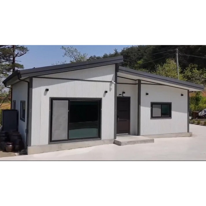 첨단디자인하우스 G타입 20평 이동형주택 쉼터 농막 체류형쉼터 이동식주택 컨테이너