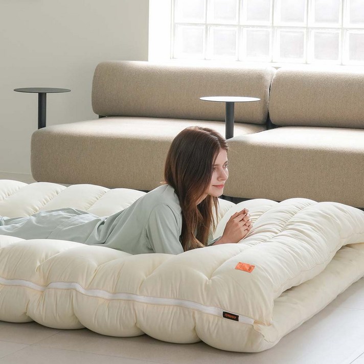 잠비에 허리에 좋은 캠핑 차박 올인원 리모드 토퍼 매트리스