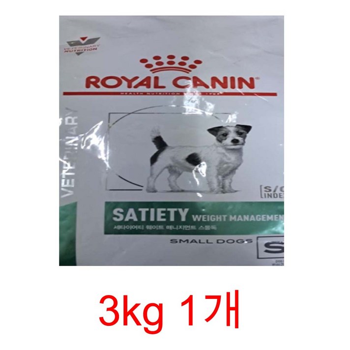 로얄캐닌 세타이어티 웨이트 매니지먼트 스몰독 3kg  체중감량 영양식