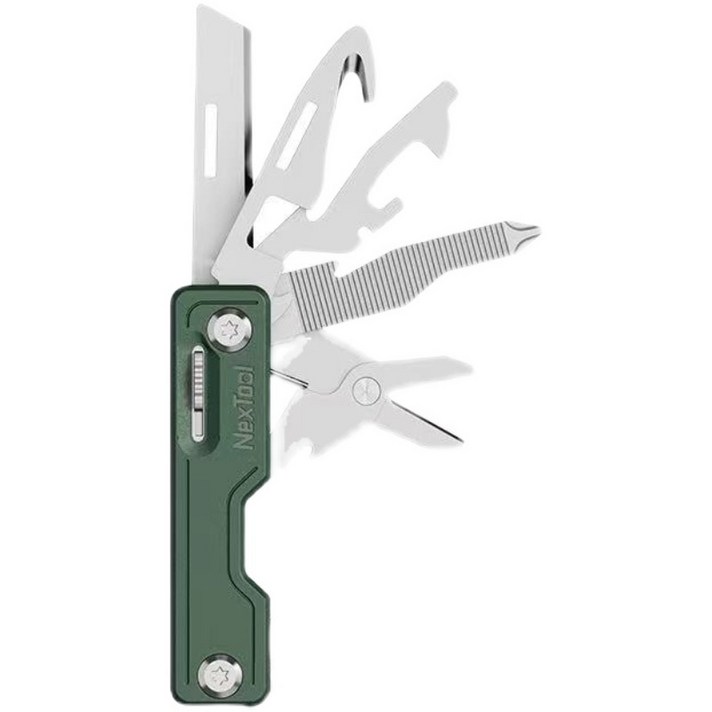최신 Xiaomi Nextool Multitool 접는 나이프 캠핑 하이킹 도구 캔 오프