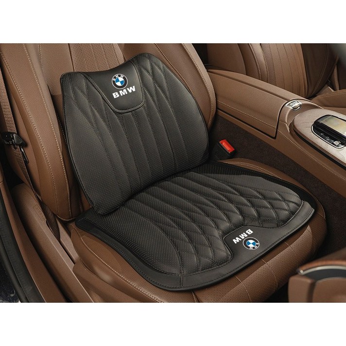 BMW X5X4X3X2X18 5컬러 블랙 자동차 나파가죽 방석 등받이 쿠션 시트커버