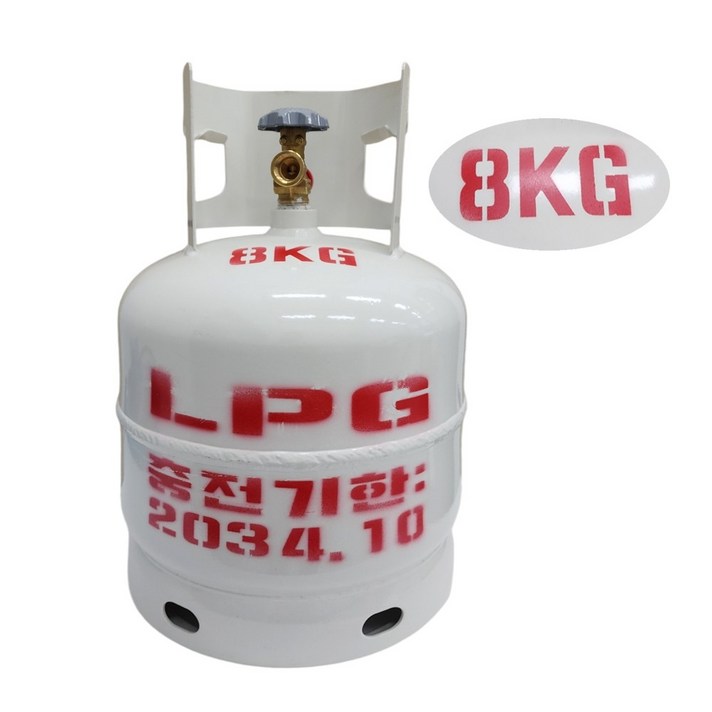 LPG가스통 8kg가스통 야외용 캠핑용 차박가스통 국산 정품 34년 10월 LPG가스통 8kg가스통 야외용 캠핑용 차박가스통 국산 정품 34년 10월