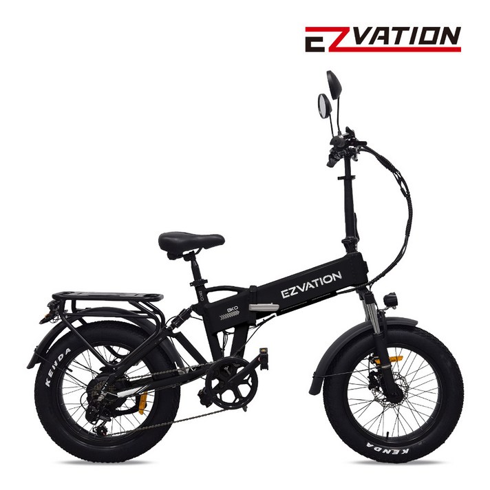 이지베이션 BKO 전기자전거 850W 48V 오프로드 팻바이크 20인치, 매트블랙 48V 10Ah, 알루미늄