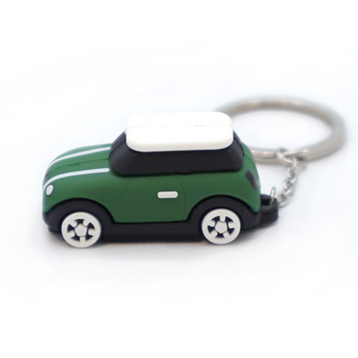 쓰리디오엠 미니 쿠퍼 실리콘 자동차모형 열쇠고리 기본컬러시리즈